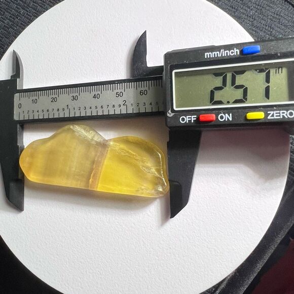 Yellow Fluorite Crystal Cloud Carving‎ - Picture 10 of 11